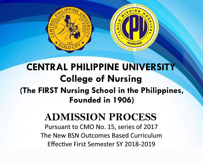 Central Philippine University College Of Medicine Admission