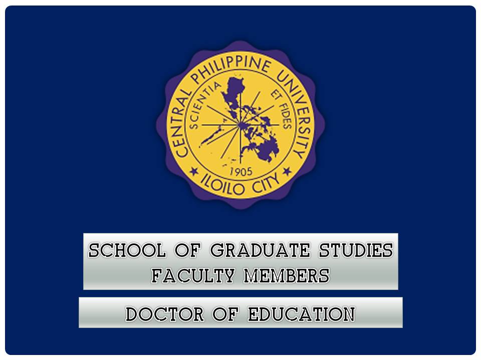 doctor of education philippines