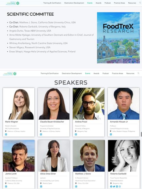 CHM professor speaks at FoodTreX, Food Travel Research Summit - Central ...