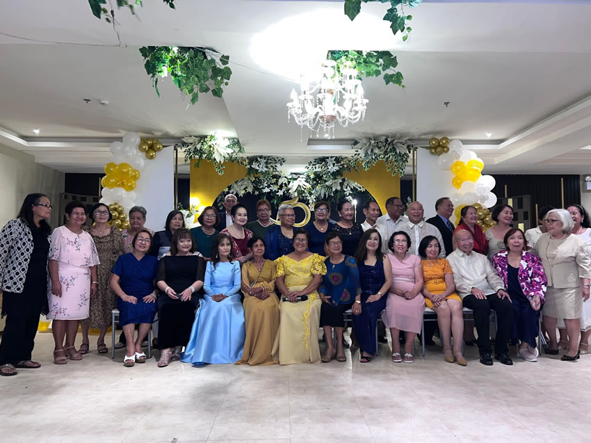 Members of the CPU BSC Batch '73 during their Golden Jubilee Reunion