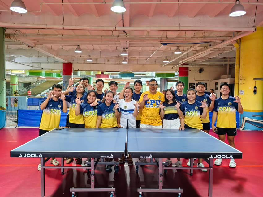 The CPU Golden Lions Table College Team coached by Rev. Francis Neil G. Jalando-on won the Men and Women Team Event in the 2023 Iloilo PRISAA. 