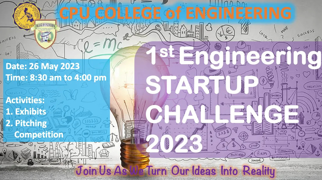1st Startup Challenge Turning ideas into reality 