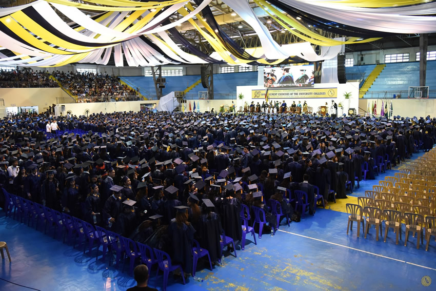 A total of 2,145 graduates left the portals of Central Philippine University equipped with Exemplary Christian Education for Life (EXCEL) with science and faith to conquer what lies ahead