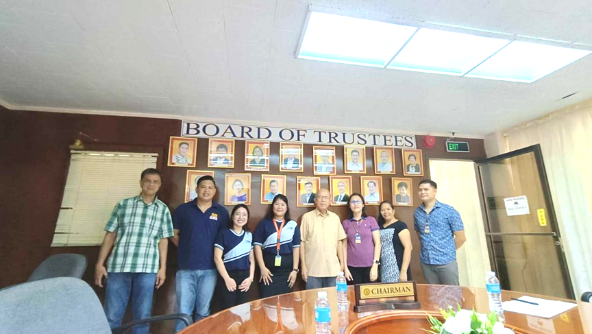 Bidlisiw Foundation, Inc. with CPU President Dr. Ted Robles, CESL Director, and CPU Faculty during  the MOU signing