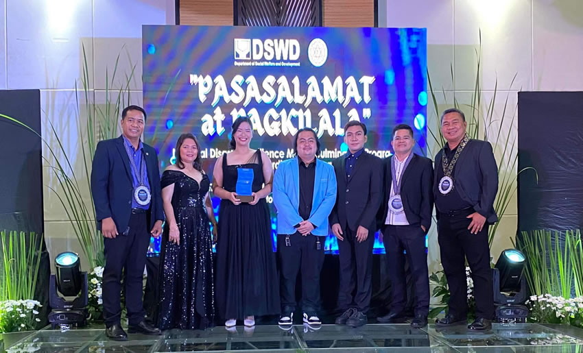 JSWAP CPU Chapter receives an Award of Recognition from DSWD