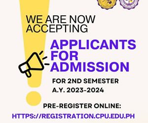 College of Law is now Accepting Applicants for Admission for 2nd Semester AY 2023-2024