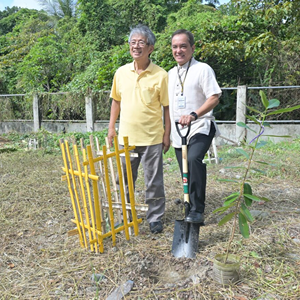 Centralians commemorate Investiture with symbolic Tree Planting Ceremony