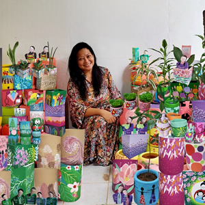 Decopot: A Centralian’s colorful response to the pandemic