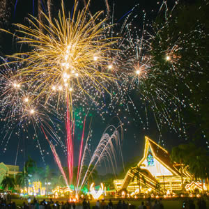 CPU and CPUAAI switch on Christmas Lights 2023