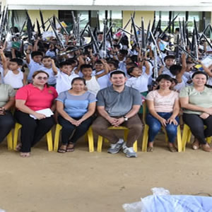 Empowering Education: CPU Project ETC distributes supplies to Zaragosa and Tapikan Elementary Schools