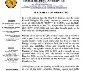 Statement of Mourning from the CPU BOT