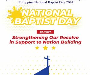Philippine National Baptist Day 2024