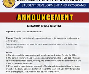 Scranton Essay Contest