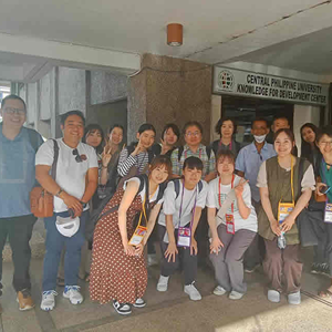 Japanese students and professors visit CPU for their study tour