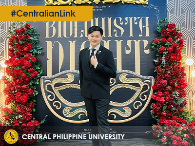 Centralian qualifies as finalist in the 2025 Outstanding Student Leaders of the Philippines
