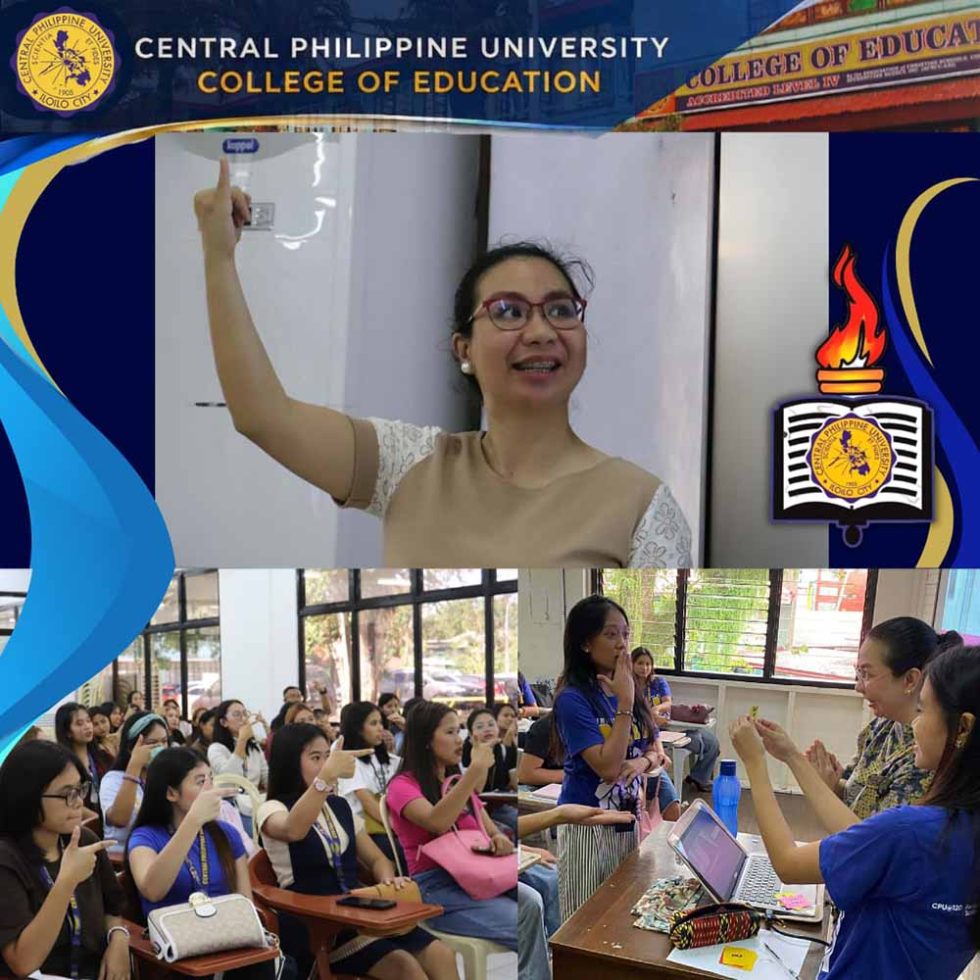 Sign Language Seminar Course Hands-on Communication: CPU College of Education champions inclusive ...