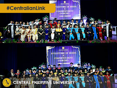 CPU-SGS holds Investiture of Hoods and Commencement Exercises