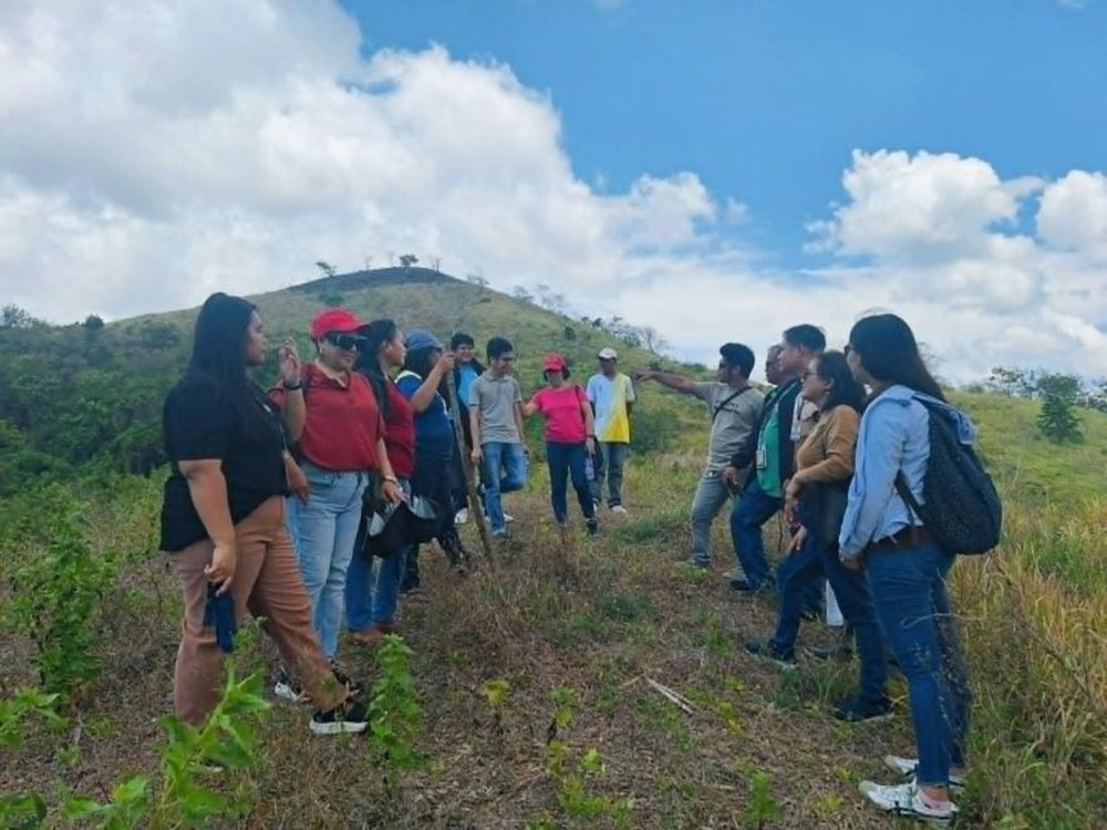PGENRO and CPU visits prospective Watershed and Forestland Adoption Sites