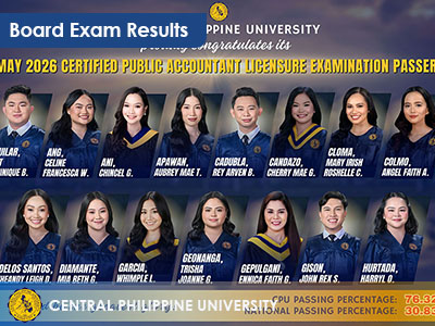MAY 2026 CERTIFIED PUBLIC ACCOUNTANT LICENSURE EXAMINATION PASSERS